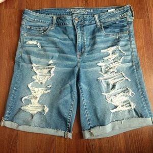 AEO Skinny Bermudas